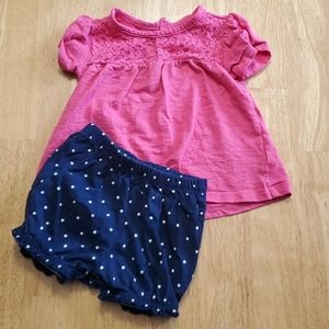 Pink and Blue Outfit